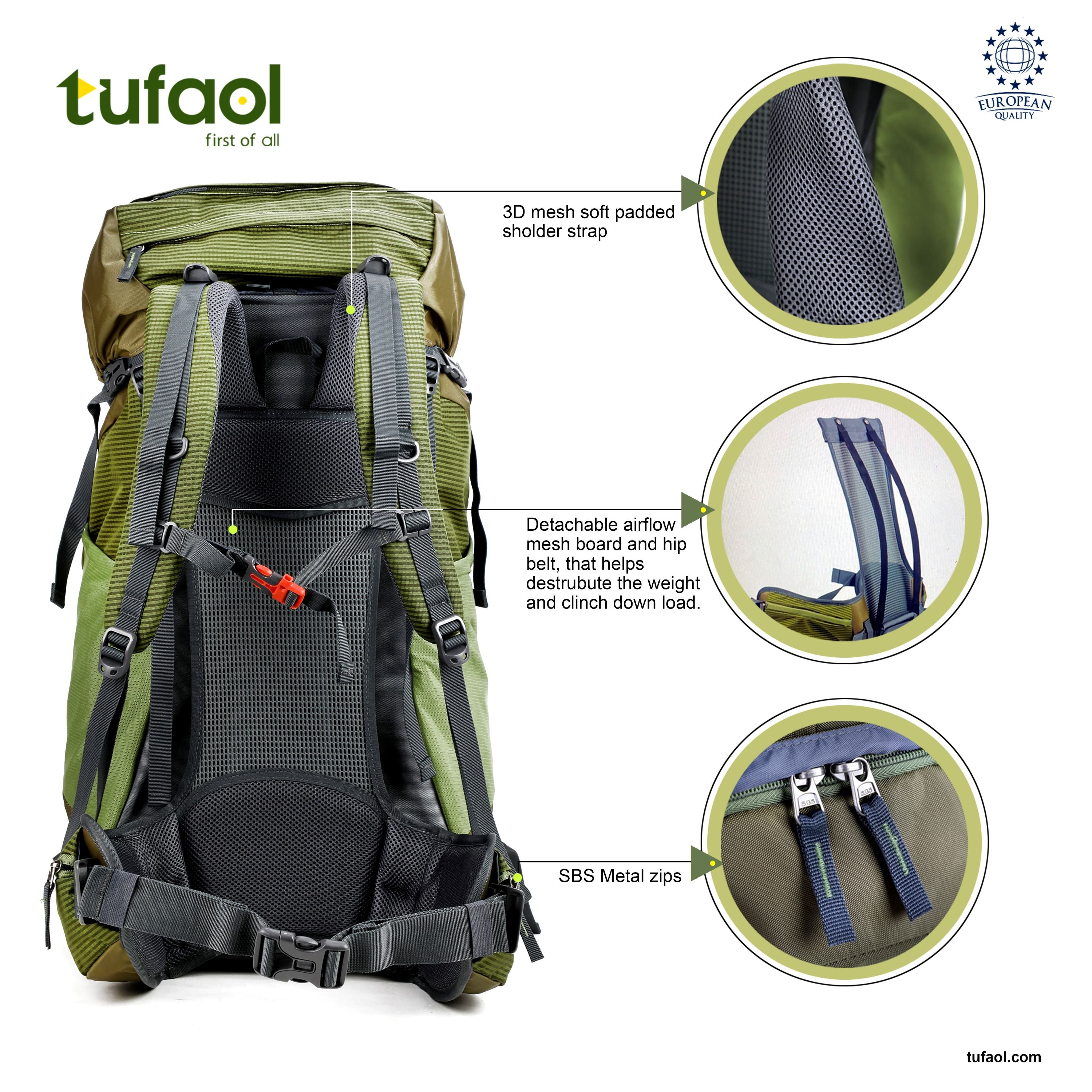 Detachable rucksack side discount pockets